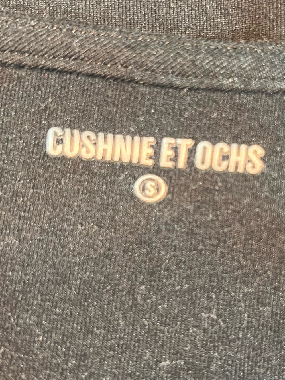 Cushnie et ochs cropped zipper long sleeve top - Picture 11 of 12